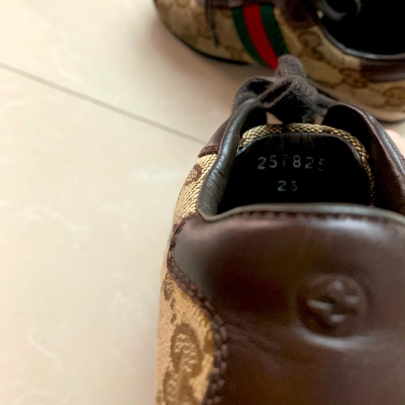 Gucci Kids Ace GG Sneakers-Size 25 - Picture 4 of 5